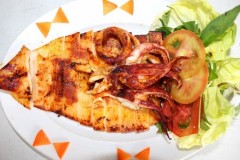 Cách làm món mực nướng sa tế bằng nồi chiên không dầu