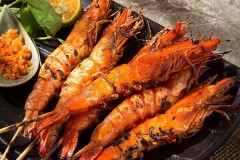 Cách làm tôm nướng bằng nồi chiên không dầu