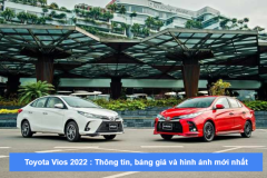 Toyota Vios 2022: Thông tin, bảng giá và hình ảnh mới nhất