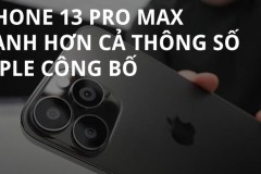 Bộ xử lý A15 Bionic trên iPhone 13 Pro Max đạt tốc độ nhanh hơn cả thông số Apple từng công bố