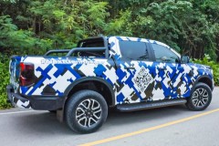 Ford Ranger thế hệ mới lộ hoàn toàn thiết kế, phần đầu lấy cảm hứng từ đàn em Maverick
