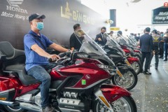 Honda Hoàng Việt bàn giao 8 chiếc Gold Wing 2021 trị giá gần 10 tỷ Đồng