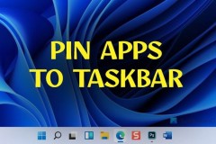 Hướng dẫn ghim ứng dụng yêu thích vào thanh Taskbar trên Windows 11