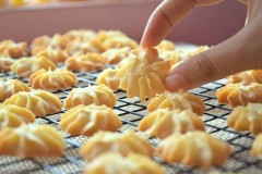 Hướng dẫn làm bánh quy bơ thơm ngon tại nhà bằng nồi chiên không dầu