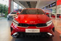 Kia K3 2022 đã có đủ màu tại đại lý Việt,được đánh giá là hàng "hot" trong phân khúc hạng C