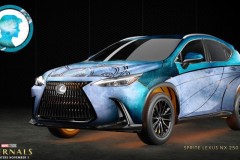 Lexus giới thiệu 10 mẫu xe độc đáo đại diện cho các siêu anh hùng trong bom tấn “Eternals”