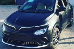 Lộ diện ảnh đời thực VinFast VF e34 khi đi đăng kiểm