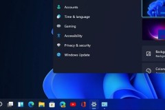 Cách di chuyển các icon thanh Taskbar sang lề bên trái trên Windows 11