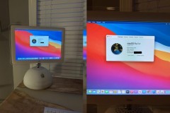 Modder nhét ruột máy Mac M1 vào vỏ chiếc iMac G4 20 tuổi