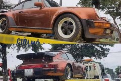 Porsche 930 Turbo màu độc bất ngờ có mặt tại Sài Gòn: Từng là cỗ xe nhanh nhất của Porsche