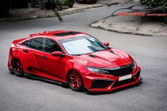 "Soi" Honda Civic độ hầm hố nhất nhì Việt Nam: Bộ bodykit trị giá cả trăm triệu đồng