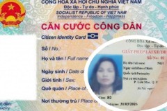 Thông tin bằng lái xe sẽ được tích hợp lên thẻ căn cước công dân gắn chíp điện tử
