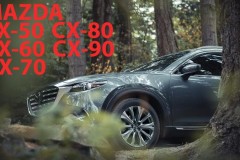 Mazda công bố tên một loạt SUV mới: CX-50, CX-60, CX-70, CX-80, CX-90