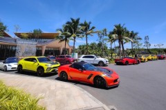 Vừa hết giãn cách, các thành viên VietRally du hành Bình Châu với dàn siêu xe, xe sang “độc“