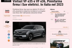 Báo Italy gọi VinFast là hãng xe tạo nên cuộc “cách mạng”