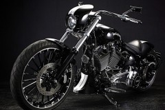 Chiêm ngưỡng bản độ Harley-Davidson "Heart Breaker" với "dàn áo" đen bóng cực ngầu