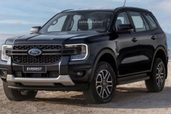 Ford Everest 2023 trông như một chiếc Ranger đời mới mà không có thùng sau