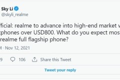 Giám đốc Realme thông báo gia nhập thị trường điện thoại cao cấp