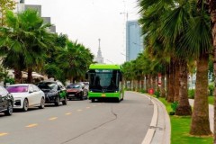 Hà Nội dự kiến mở tuyến buýt điện đầu tiên vào đầu tháng 12 tới