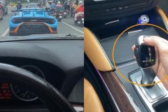 Lái xe BMW cũng "bó cẩn" khi đỗ sau Lamborghini Huracan STO độc nhất Việt Nam