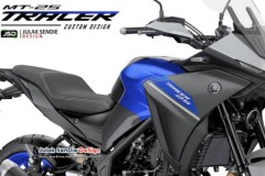 Lộ diện hình ảnh Render Yamaha MT-25 Tracer và MT-03 Tracer