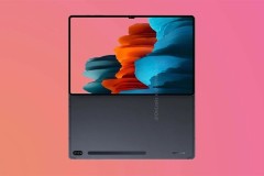 Notch tai thỏ Galaxy Tab S8 Ultra chứa 2 camera có thể quay video 4K