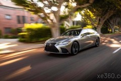 Ô tô hạng sang Lexus LS 500 2022 chính thức ra mắt với một số nâng cấp đáng chú ý