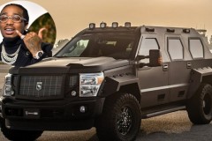 Siêu SUV USSV Rhino GX xuất hiện tại New York cùng rapper Quavo