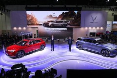 VinFast trình làng thương hiệu xe điện tại Los Angeles Auto Show 2021