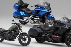 Honda CMX500 Rebel, CMX1100 Rebel và Gold Wing nhận được bản cập nhật màu sơn mới