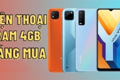 TOP 5 điện thoại RAM 4GB giá rẻ đáng mua, tha hồ chiến game, đa nhiệm