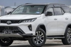 Toyota Fortuner 2021 được bổ sung thêm trang bị mới tại Malaysia