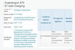 Xiaomi đang phát triển flagship giá rẻ có Snapdragon 870, sạc 67W