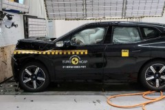 BMW iX đạt điểm tối đa trong bài thử nghiệm va chạm của Euro NCAP