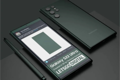 Galaxy S22 màu xanh lục lộ ảnh renders vô cùng bắt mắt