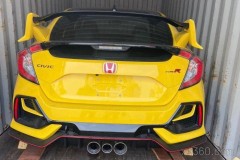 Honda Civic Type R màu vàng nổi bật đầu tiên xuất hiện tại Việt Nam
