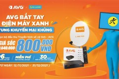 Lắp đặt truyền hình số vệ tinh của AVG, nhận ngay khuyến mại khủng