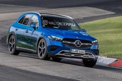 Mercedes-Benz GLC thế hệ mới lộ diện trên đường đua