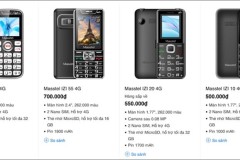 Mua Điện thoại Masstel 4G, cơ hội trúng thưởng tới 200 giải giá trị