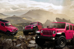 Ngắm Jeep Wrangler màu hồng độc đáo bán siêu chạy tại Mỹ