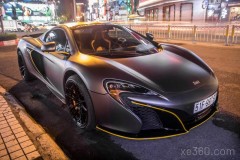 Ngắm McLaren 650S Spider với ngoại thất độc đáo tại TP.HCM