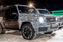 Phát hiện Mercedes-AMG G63 chạy thử với ngoại hình ngụy trang kín đáo