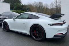 Porsche 911 GT3 2022 đầu tiên về Việt Nam có màu sơn trắng chứ không phải màu xám