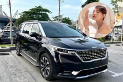 Ca sĩ Minh Hằng khép lại năm 2021 bằng việc tậu thêm Kia Carnival 2022