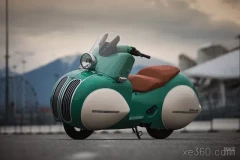 BMW C400 X hóa thành xe ga cổ điển với ngoại hình độc đáo