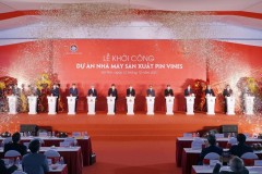 Vingroup khởi công nhà máy sản xuất pin VinES 4000 tỷ tại Vũng Áng