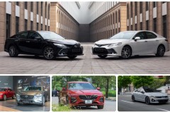 Xướng tên 4 đối thủ nặng ký của Toyota Camry 2022 facelift tại Việt Nam hiện nay