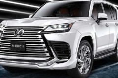 Lexus LX 2022 thêm dữ dằn với bodykit Modellista, "dàn chân" là ấn tượng nhất