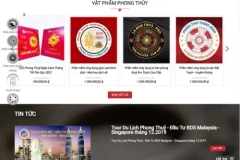 Thiết kế website bán đồ phong thủy uy tín, chuyên nghiệp