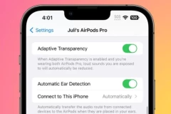 Apple iOS 16.1 Beta 3 mang đến Adaptive Transparency Mode cho AirPods Pro